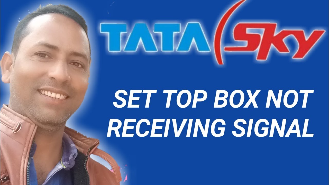 Tata sky set top box not working || tata sky set top box no signal problem