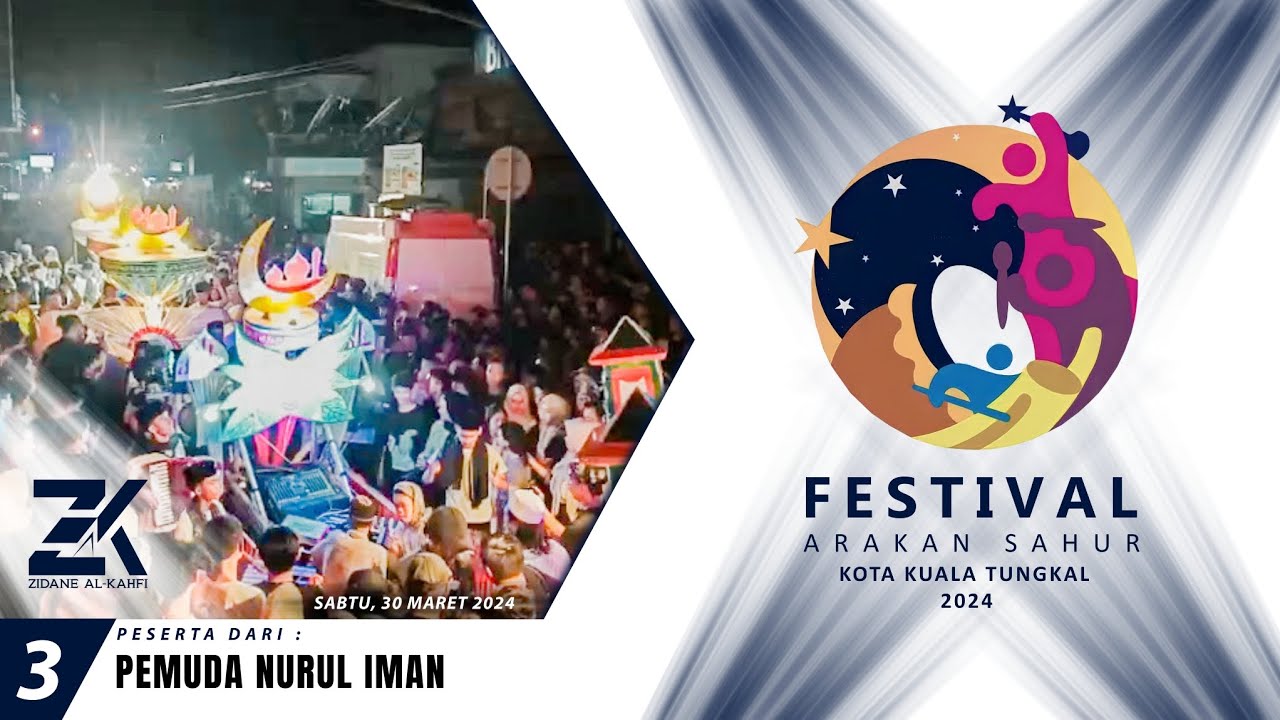 Pemuda Nurul Iman I 3 I Festival Arakan Sahur Kuala Tungkal, Tahun 2024