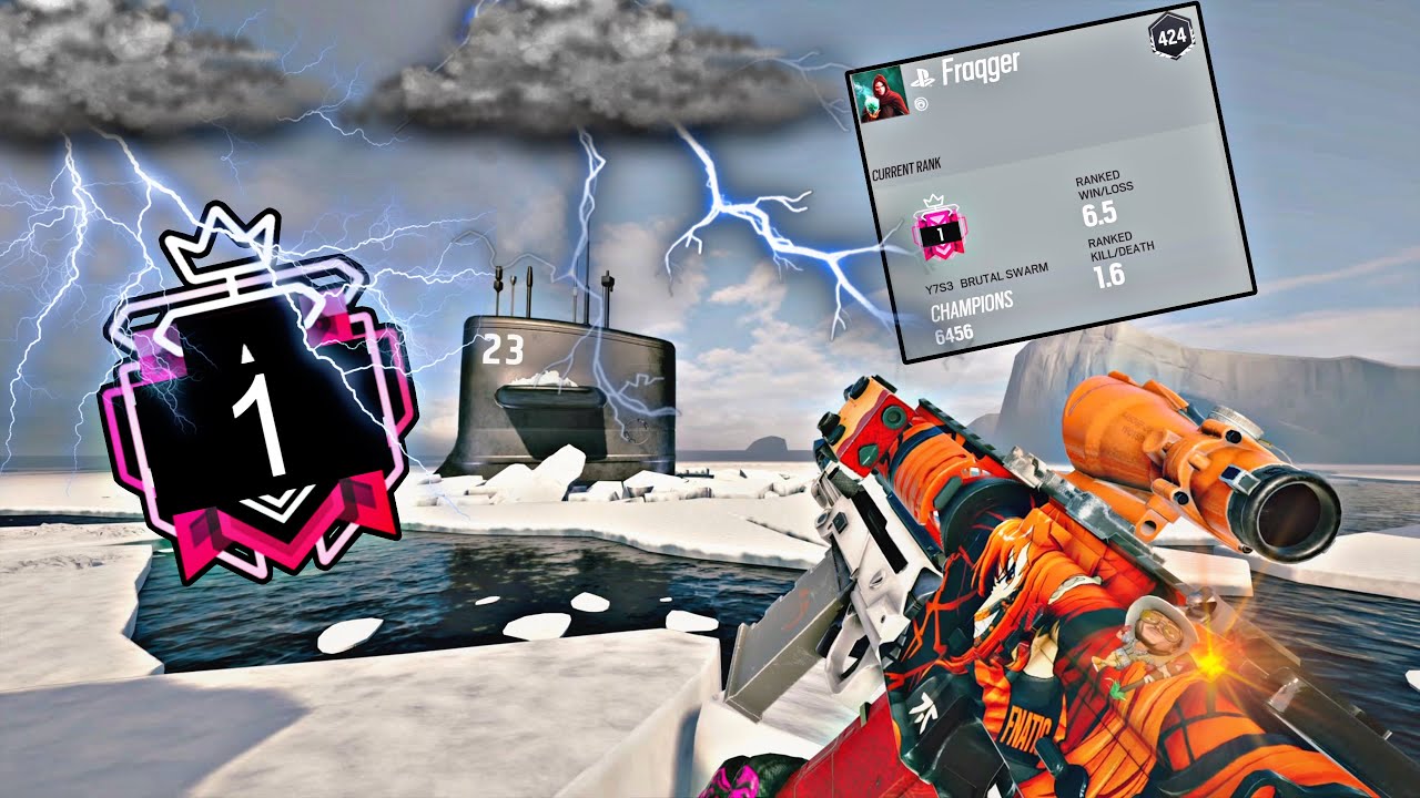 THE #1 MOST AGGRESSIVE CHAMPION OF ALL TIME Operation DEADLY OMEN Rainbow Six Siege PS5/XBOX