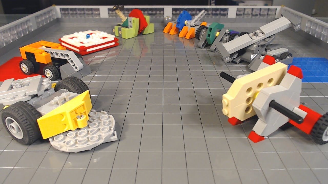 Lego Battlebots Fight Night Endgame vs Deathroll