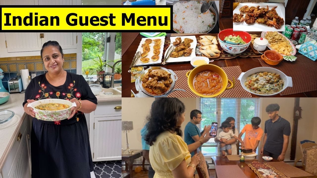 Grand Feast For My Friend | Appetizer Plating | Indian Guest Menu| Simple Living Wise Thinking