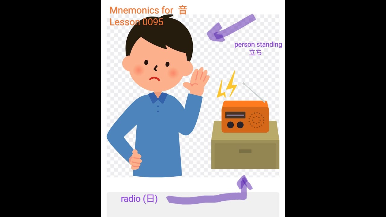 Japanese Language --  Lesson 0095  - the kanji character 音  ||   #japan