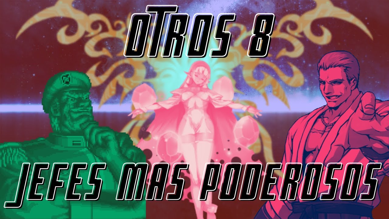Otros 8 JEFES MÁS PODEROSOS de los Juegos de PELEA