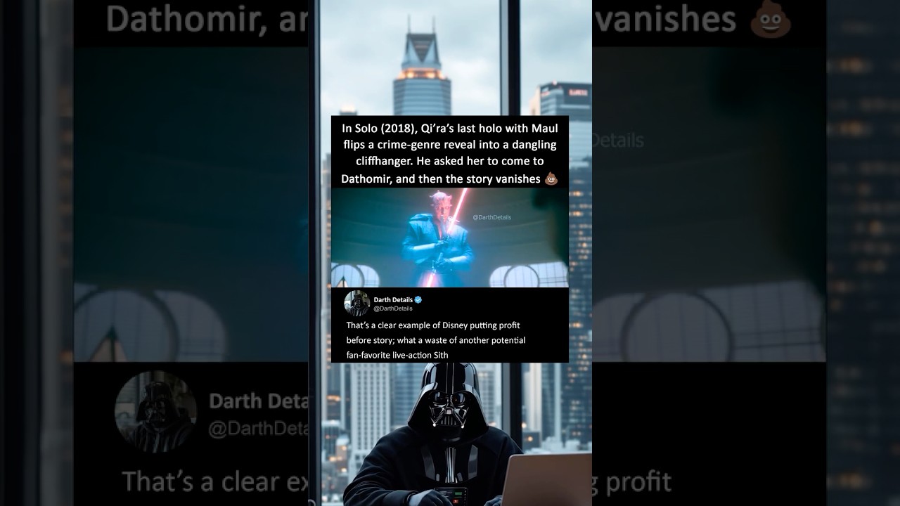 Darth Maul’s Dathomir Tease, No Solo Sequel | Solo (2018)