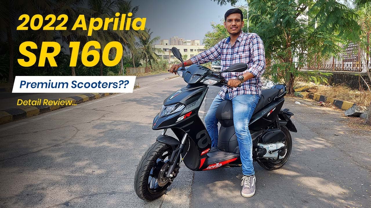 2022 Aprilia SR 160 Review | Detail Walkaround | Price, Mileage, Features...