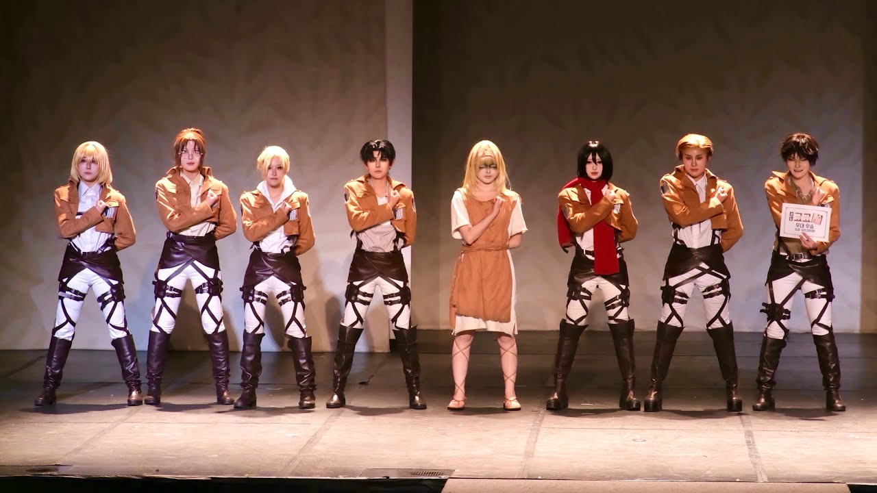 [제87회 코코페 우승] ⚔️신죠오 사사게요!⚔️팀 | 진격의 거인 | 홍련의 화살+새벽의 진혼가+악마의 아이 