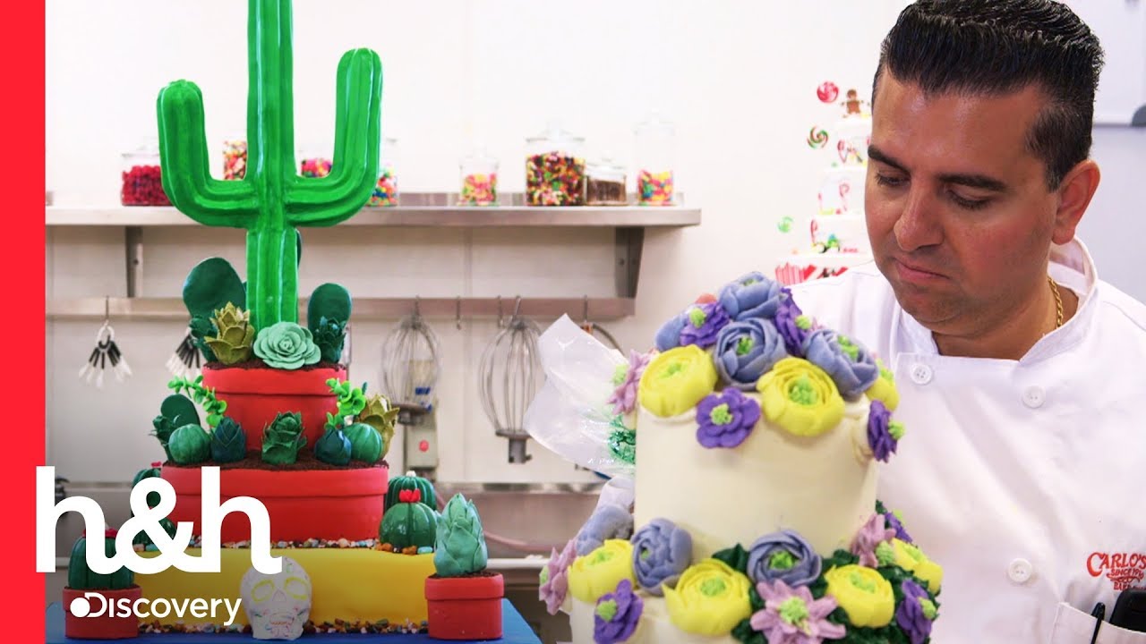¡Un jardín de pasteles! | Cake Boss | Discovery H&H