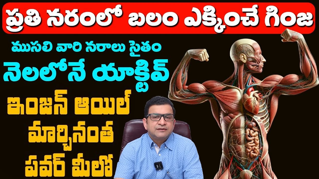 Nerve | ప్రతి నరంలోకి వెళ్లి తుప్పు క్లీన్ చేసి మరీ యాక్టివ్ చేస్తుంది | Dr. Movva Srinivas