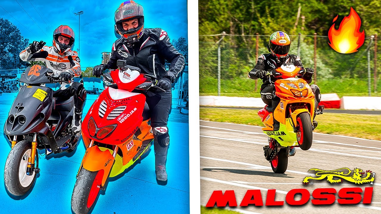 AEROX MALOSSI 94CC vs PHANTOM MALOSSI 94CC IN PISTA🏆🔥
