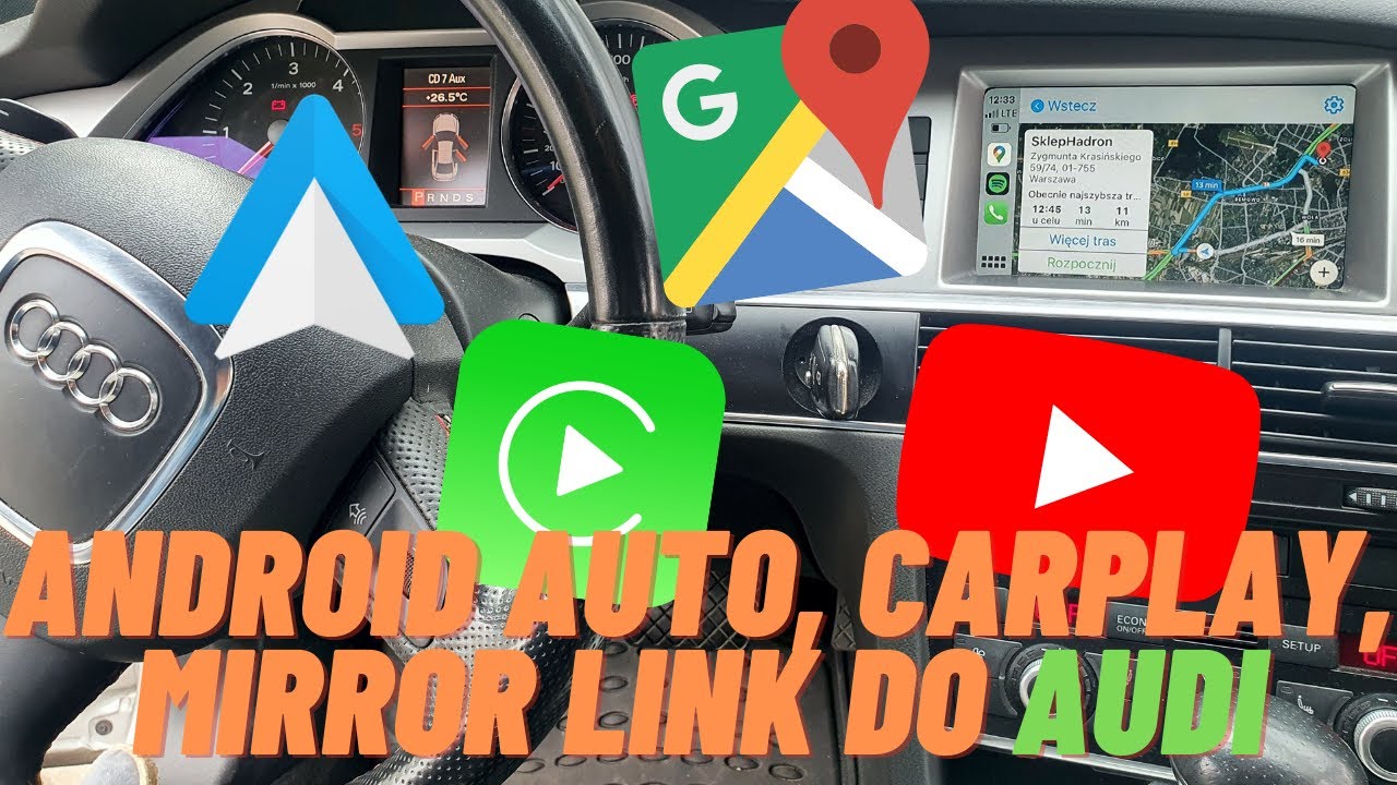 Android Auto, CarPlay, Mirror Link do Audi (Audi A6 C6, MMI 2G) + Jak rozpoznać wersję MMI w Audi?