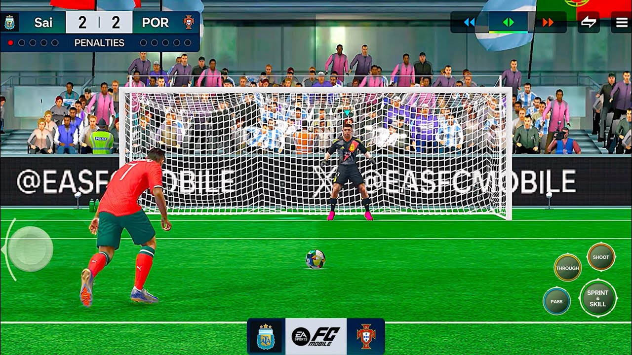 Fc Mobile International Penalty Shootout #2 Argentina Vs Portugal 
