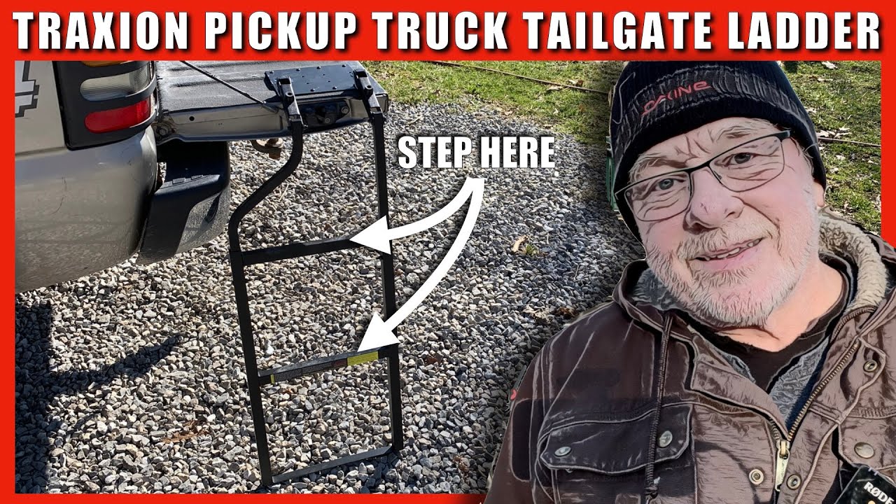 Traxion Pickup Truck Tailgate Ladder