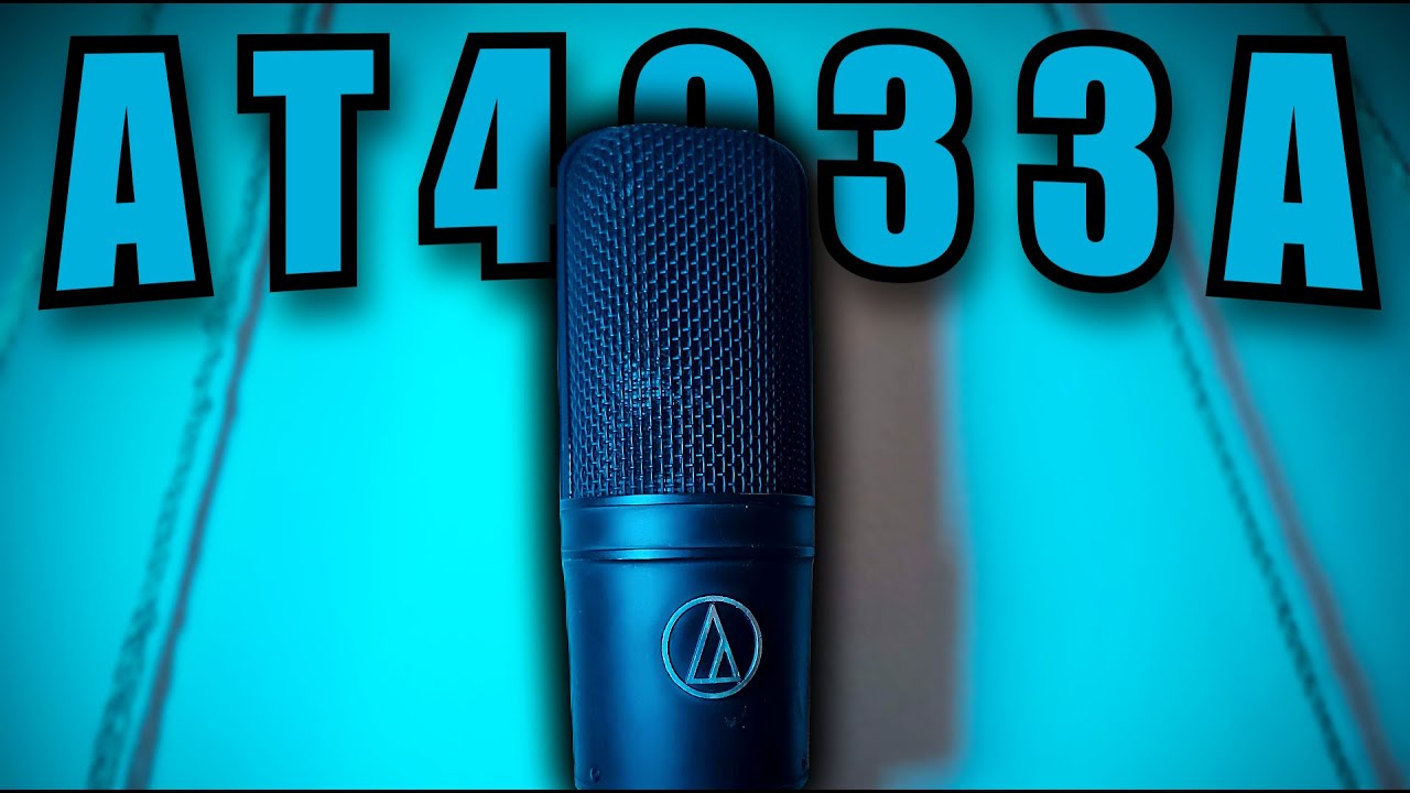 Audio Technica AT4033a Microphone Review. Best Medium Capsule Mic!