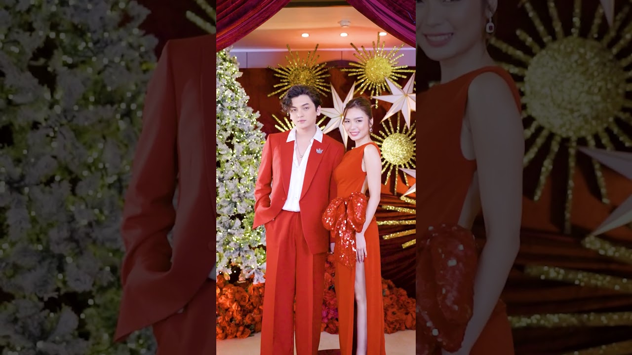 FRANCINE DIAZ AND SETH FEDELIN strike a pose for pasko!