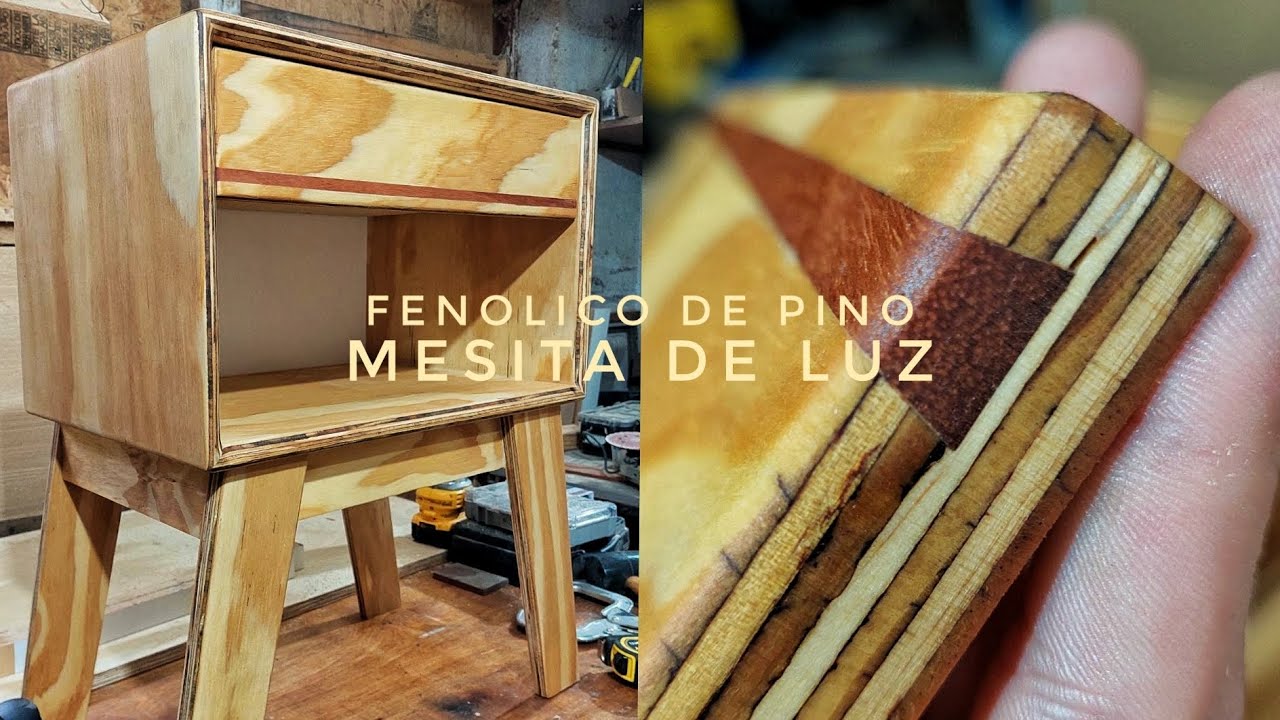 MESITA DE LUZ | Proyectos con Fenolico | BANG!