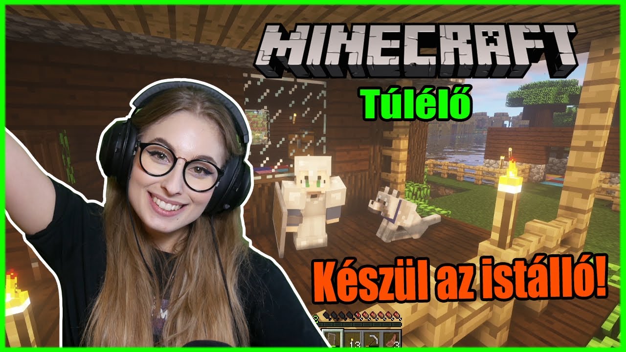 Készül az istálló! - Túlélő 25.rész💙
