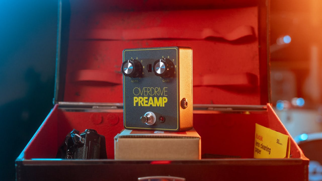 JHS Pedals Overdrive Preamp: A rare first version of the DOD 250 Preamp Overdrive