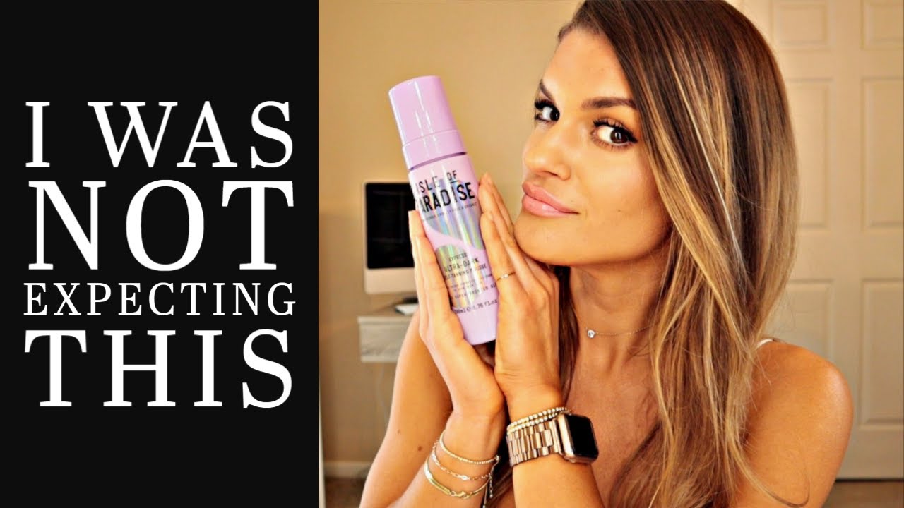 BEST SELF TANNER? ISLE OF PARADISE EXPRESS ULTRA DARK TANNING MOUSSE