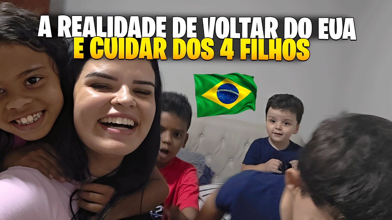 ESTÁ MUITO DIFÍCIL LIDAR COM OS 4 FILHOS JUNTOS 😭 | DESABAFO DE MÃE