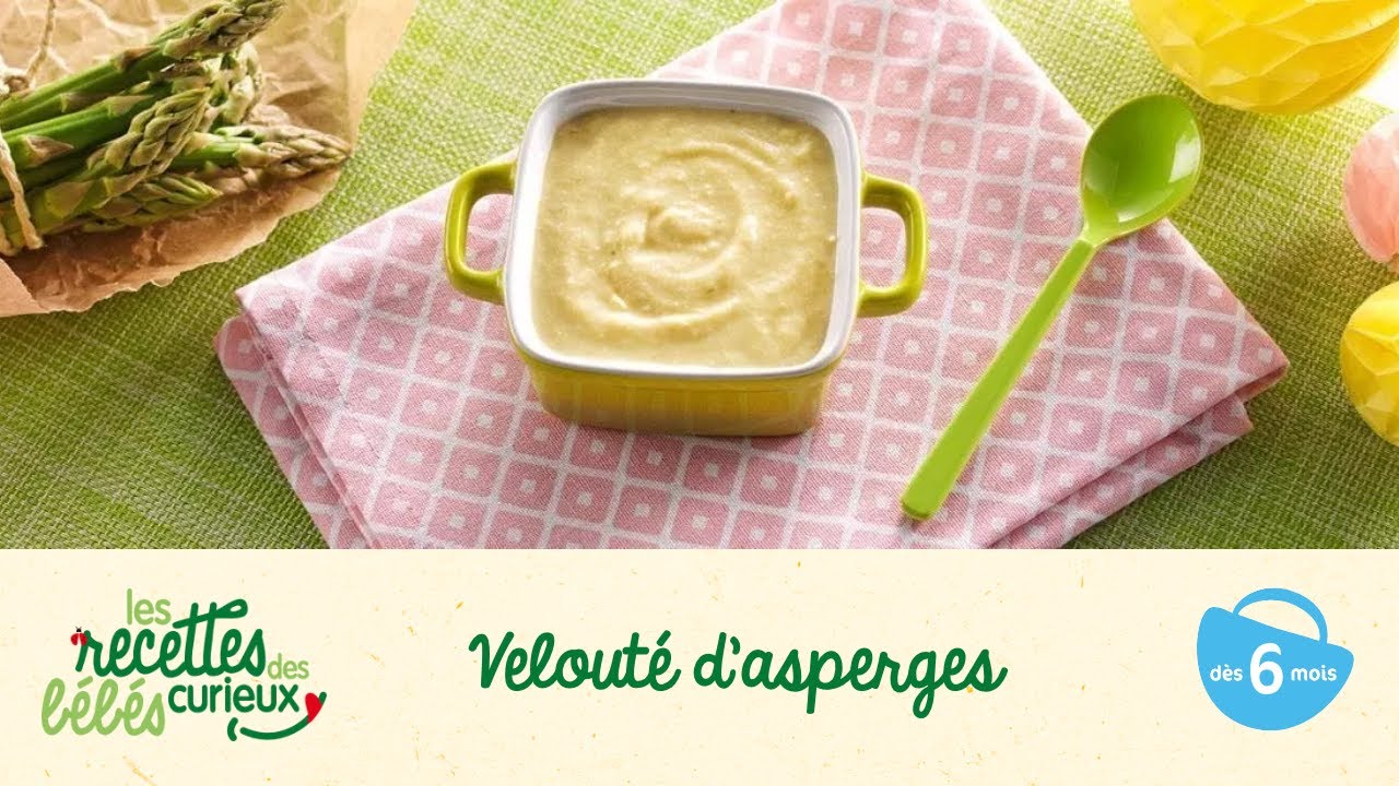 Recette bébé - Velouté d'asperges
