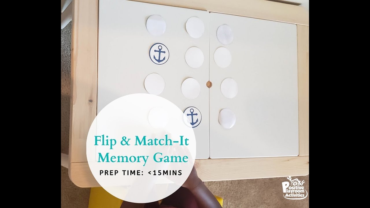 Flip & Match-it Memory Game (Nautical Theme)