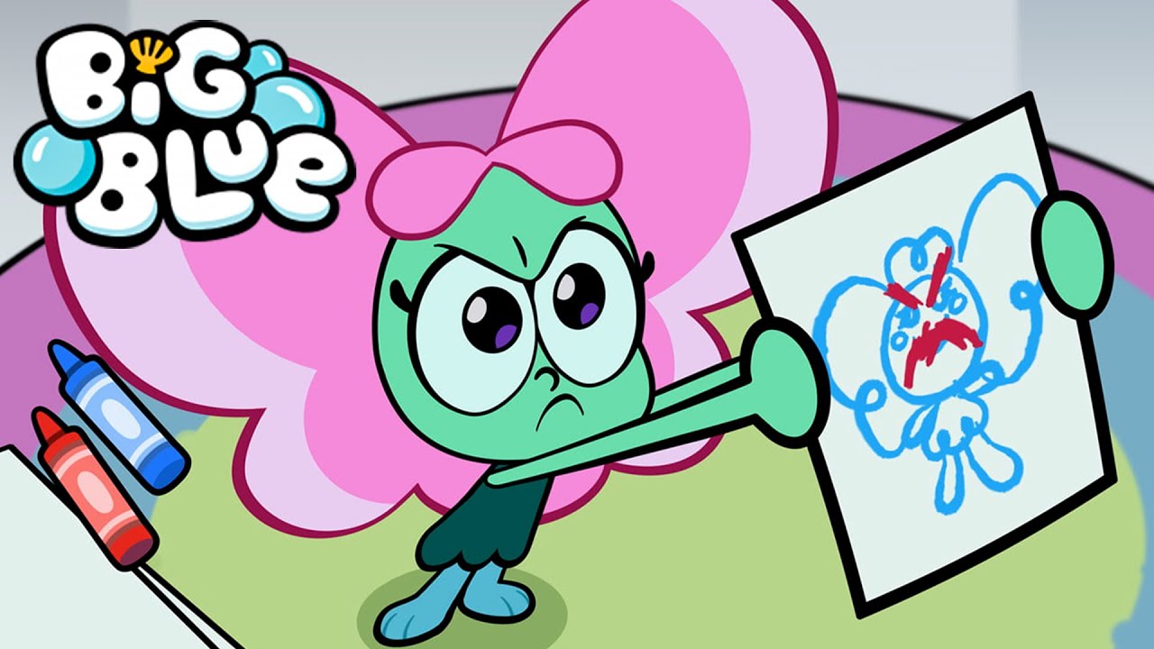 Bacon Berry Freaks Out! 😡 Big Blue 🌊