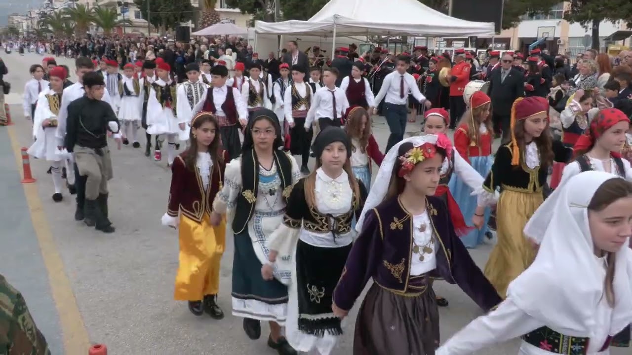 Κόρινθος - Η παρέλαση για τον Εορτασμό της Εθνικής Επετείου 25ης Μαρτίου