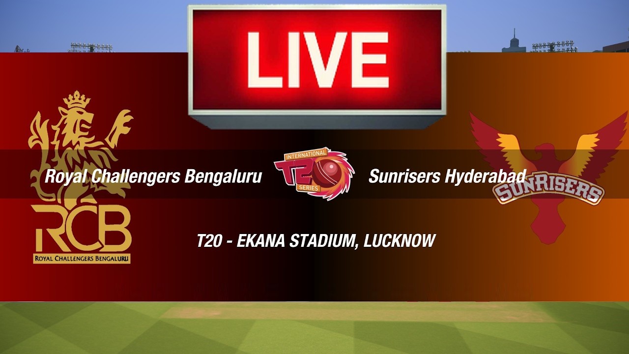 🛑LIVE- RCB vs SRH🛑IPL 2026🛑SRH vs RCB🛑CRICKET 26 GAMEPLAY🛑LIVE MATCH STREAMING🏏