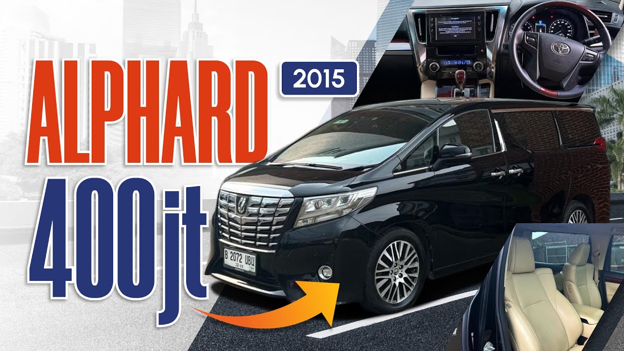 [SOLD] ALPHARD SETELAH 10 TAHUN MASIH NYAMAN?! - ALPHARD 2015 SIAP DIBAWA PULANG