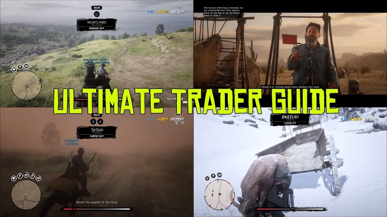 Red Dead Online Ultimate Trader Guide How To Make Money With The Trader