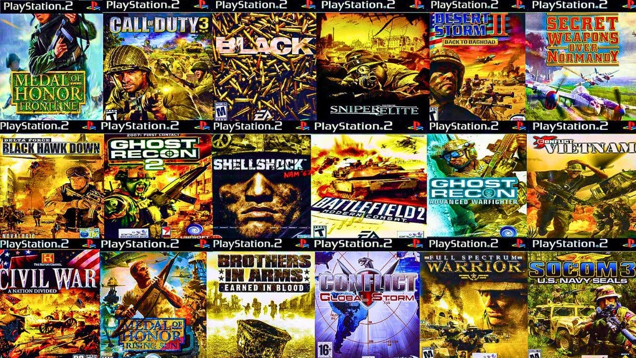 Топ 20 лучших игр о войне для PS2 всех времен (Обновлено в 2026 году)