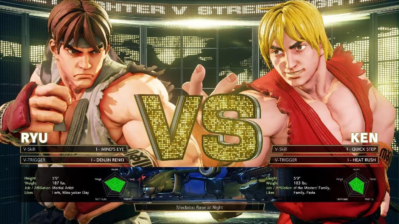 Ryu vs Ken 