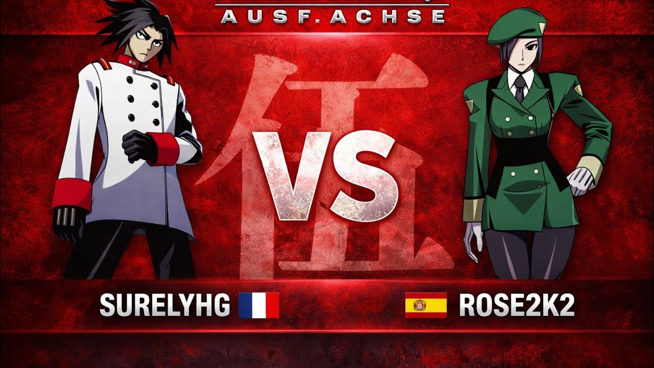 Ausf.achse Versus Surelyhewontgrab 🇨🇵 VS 🇪🇦 Rose2k2