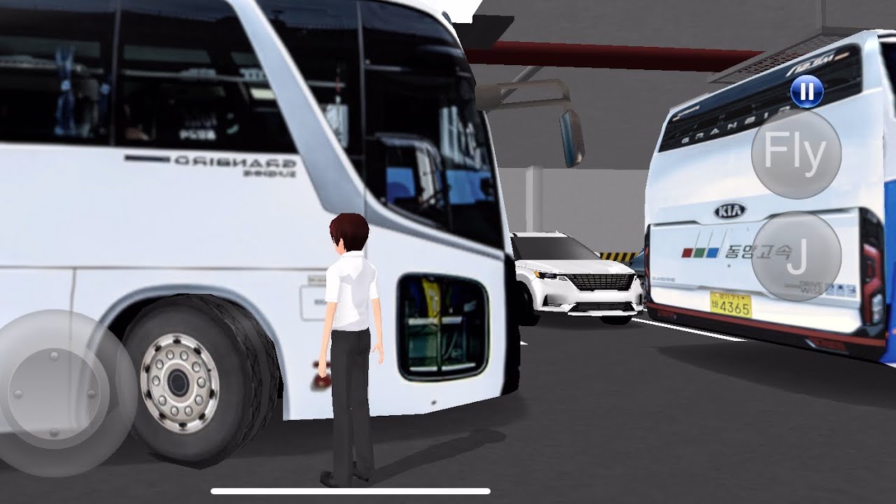 2 Buses get stuck in parking building in 3D driving class gameplay 2026 #gaming