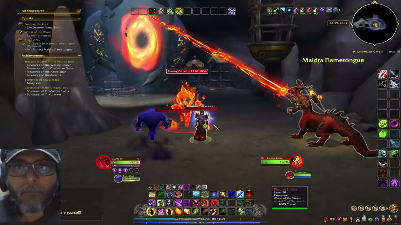 WoW Gaming - Dragonflight - Draxtador - Lvl73 - Void Elf - Destruction Warlock - 31Jan26-Part2
