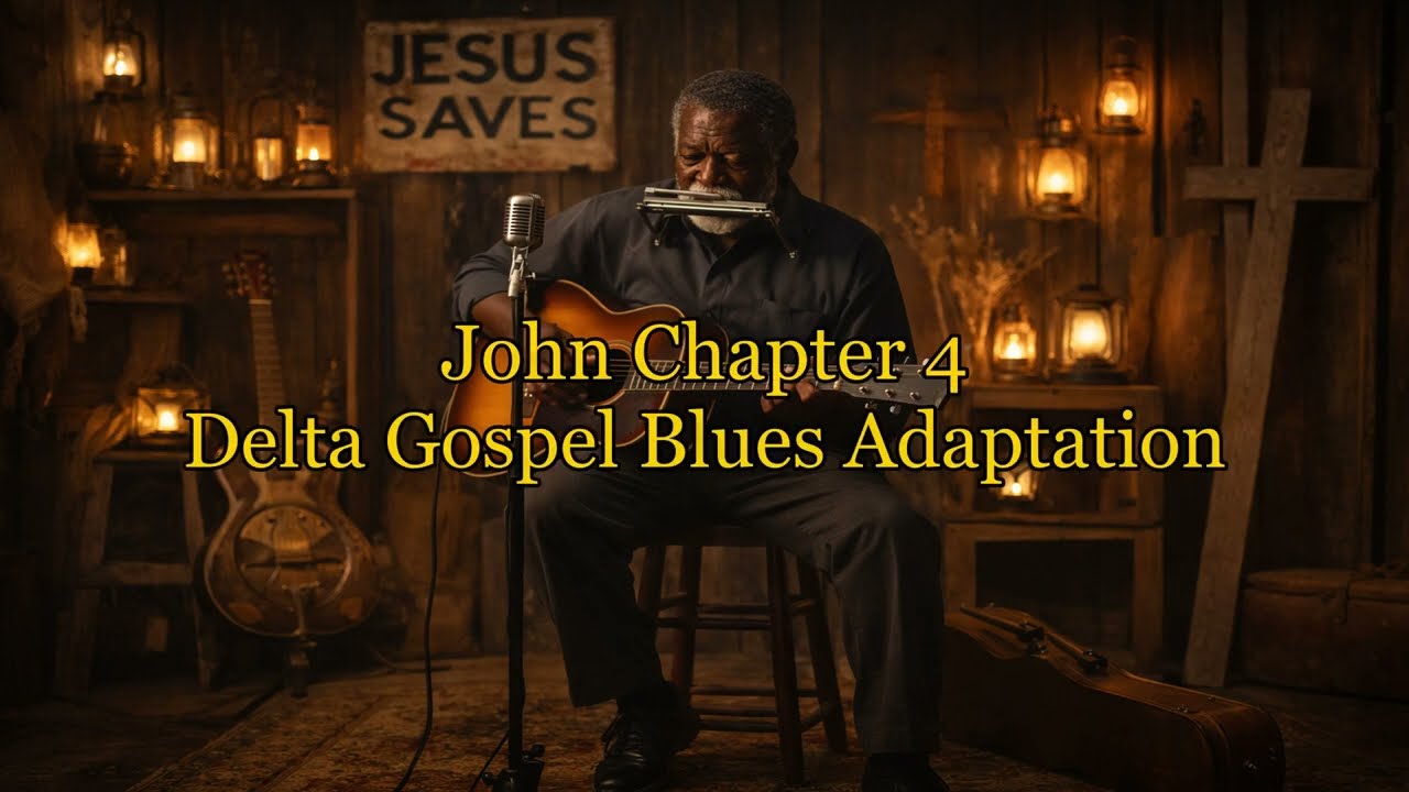 Delta Gospel Blues — John Chapter 4 (KJV Blues Adaptation)