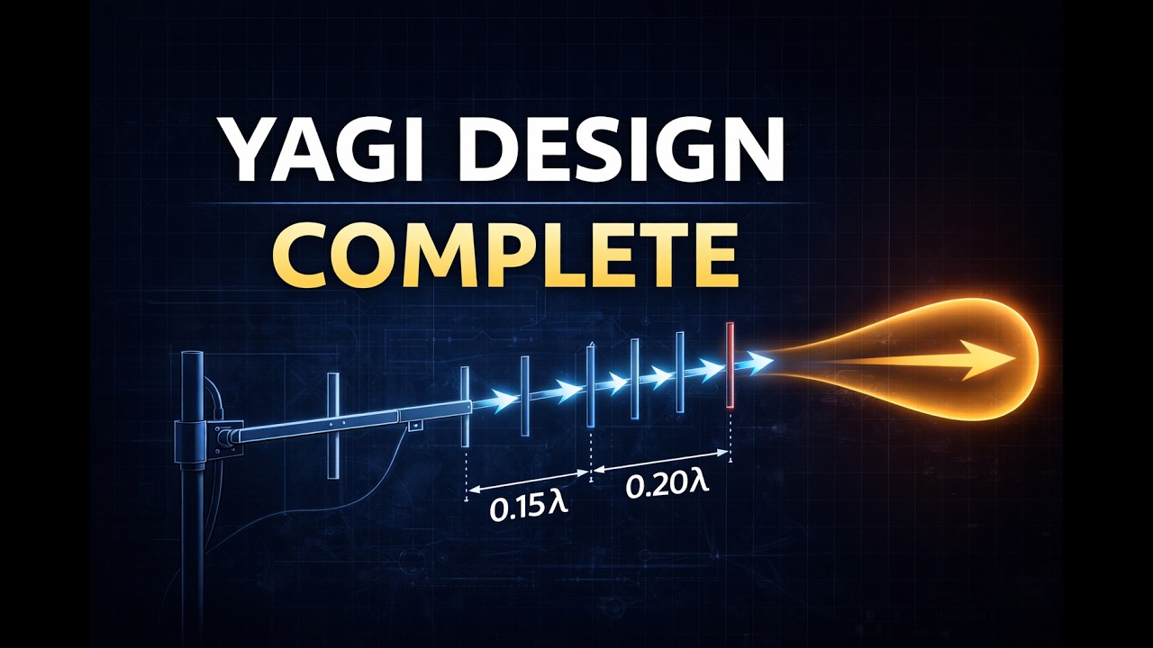 Проектирование антенны Яги: (Финал)