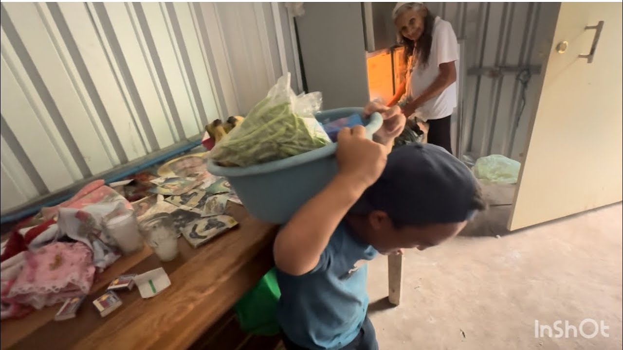 Mira como Jaimito ayuda a doña Rosita Surtir su refrigeradora