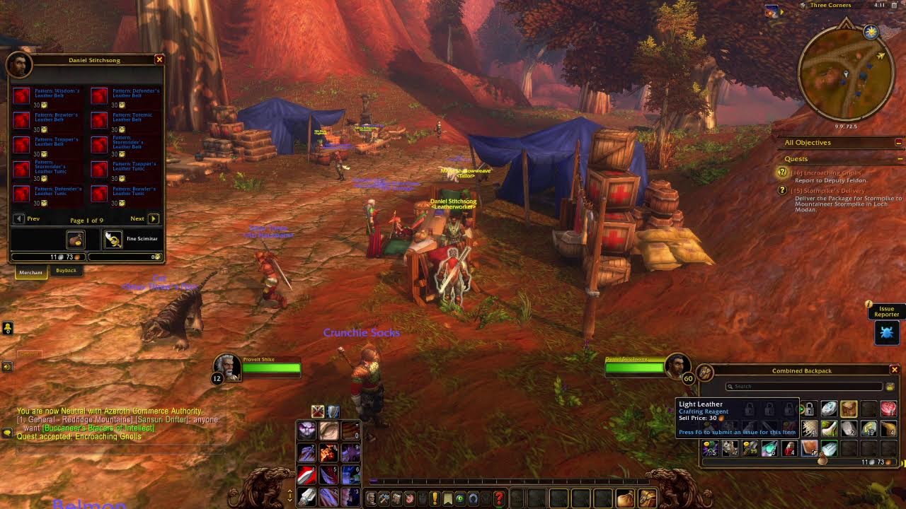 NEW CHARACTER (HUMAN /WARRIOR) WoW FOREVER BETA