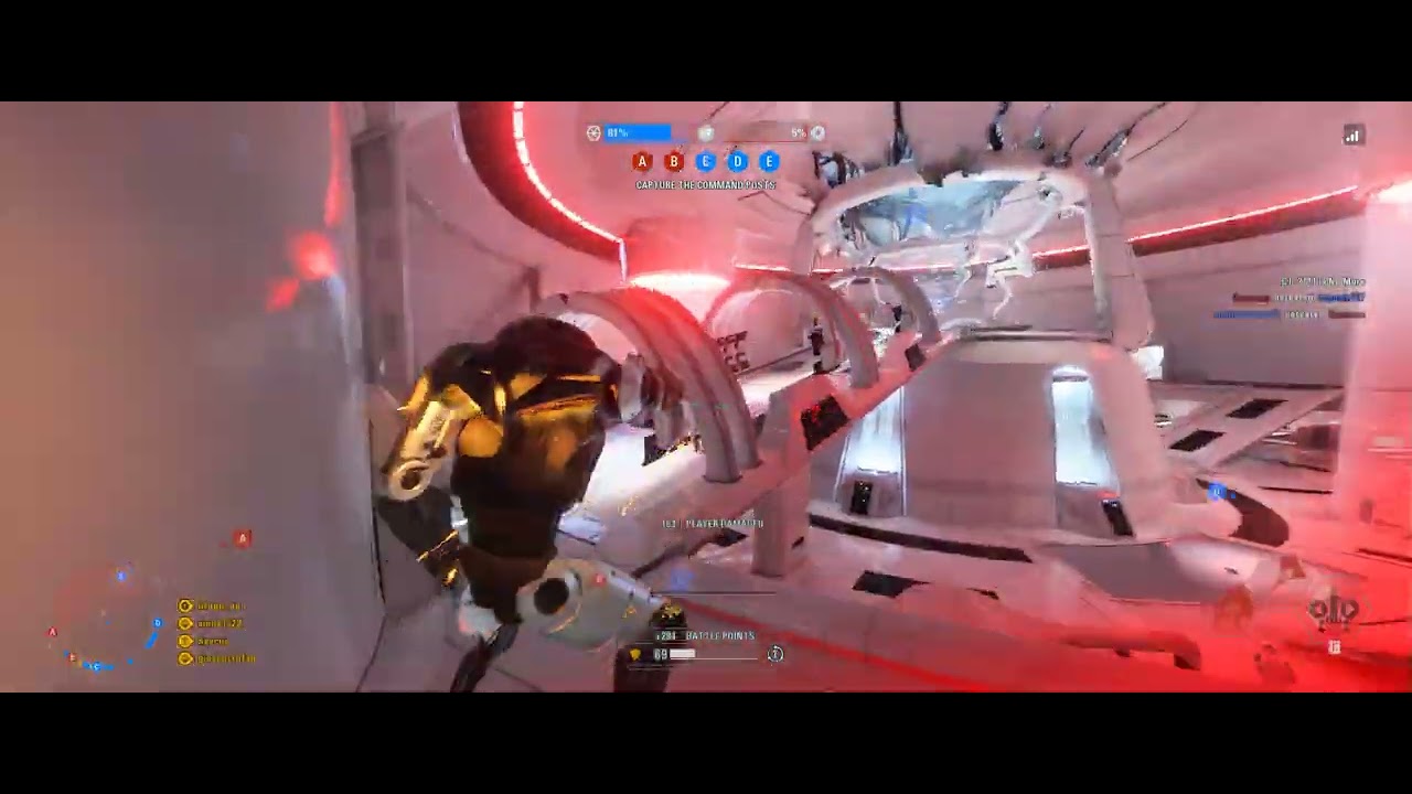 [스타워즈 배틀프론트2] SPR-Kamino : 4인팟 초대받았는데, 혼자 다른팀..?