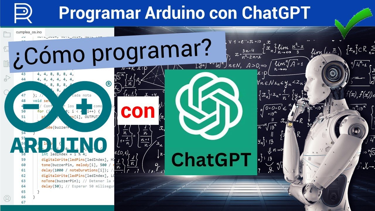✅ ¿Cómo #programar #Arduino con #IA de #ChatGPT? ► (en sólo 9 min) -- PASO a PASO --[¿FUNCIONA?] 😱😱😱