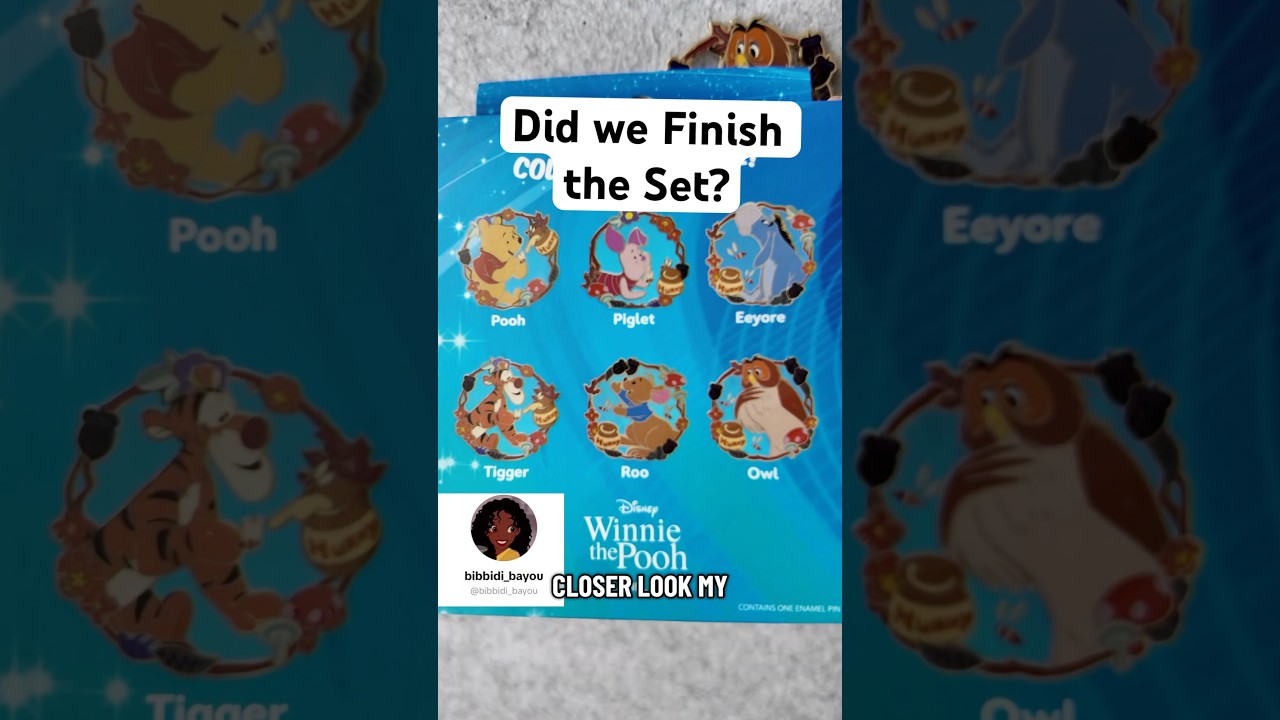 Did we open all the Winnie The Pooh Disney Pins? #disneypins #disneypintrading #disney