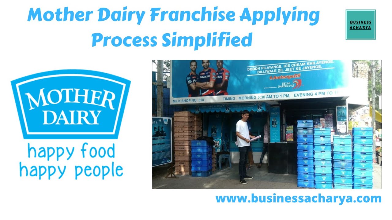 Mother Dairy Franchise Applying Process Simplified &ndash; Business Acharya