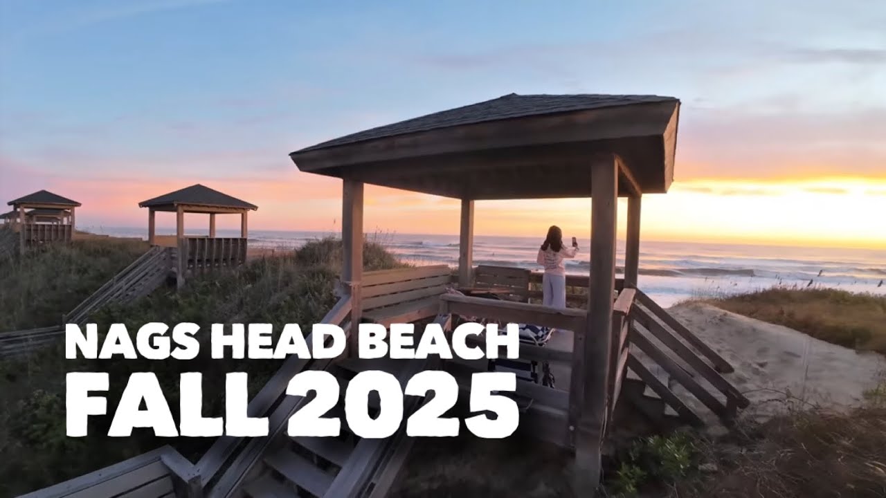 Nags Head Beach | DJI Avata 2 | Fall 2025 | Outer Banks 
