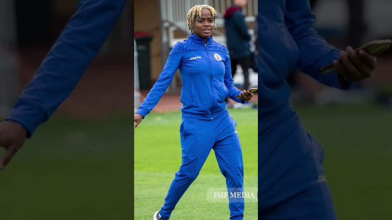 some pictures of the Haitian national woman #shorts #football