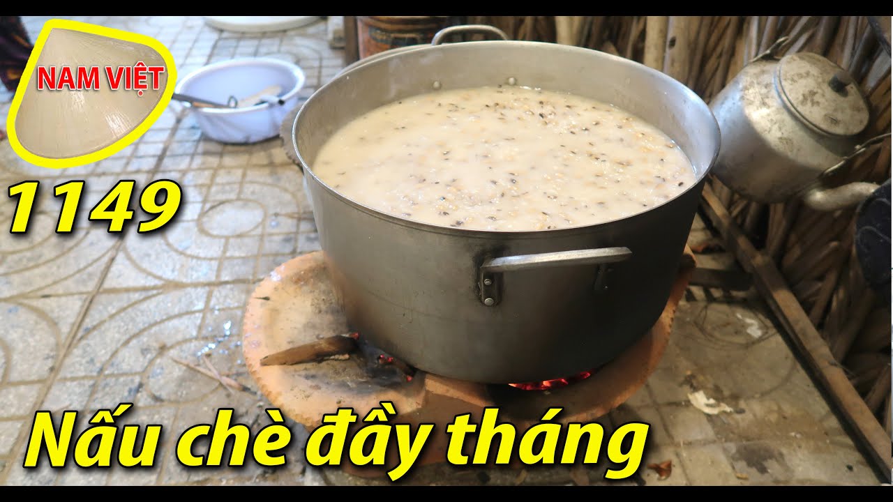 Cách nấu chè đậu trắng của Má 3 nhanh và quá đơn giản - Nam Việt 1149