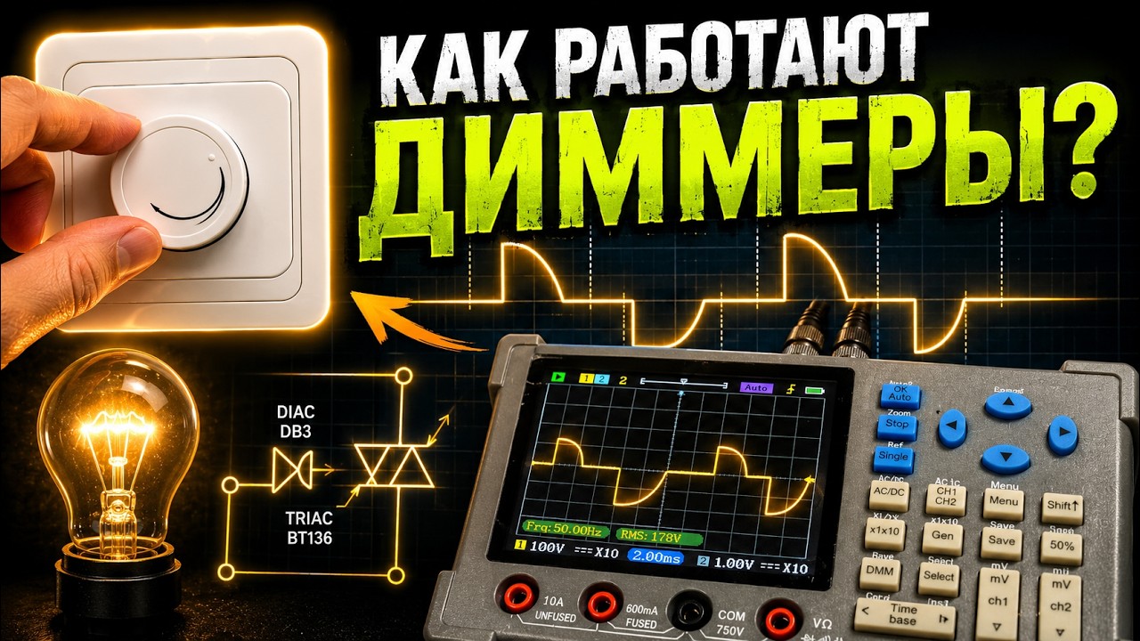 Диммер, как работает, простыми словами