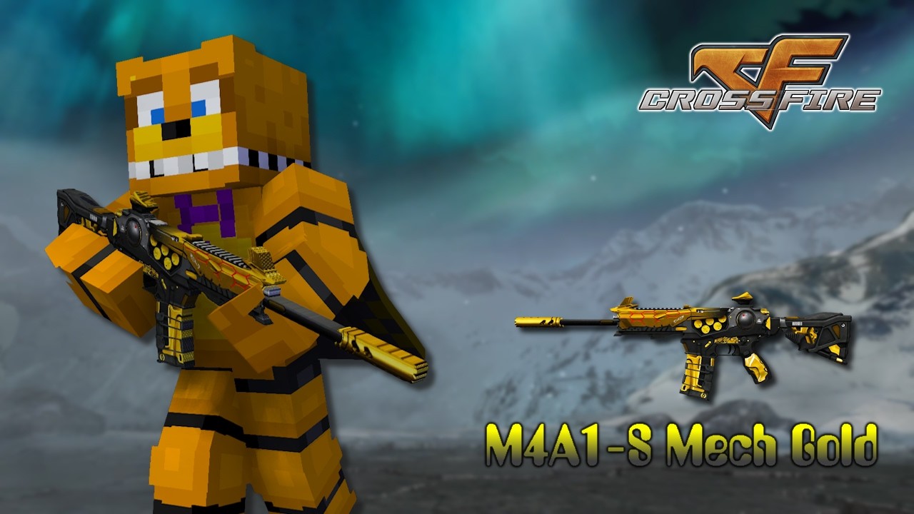 Crossfire West | M4A1-S Mech Gold PVE Gameplay (ZM Frozen Abyss) [40]