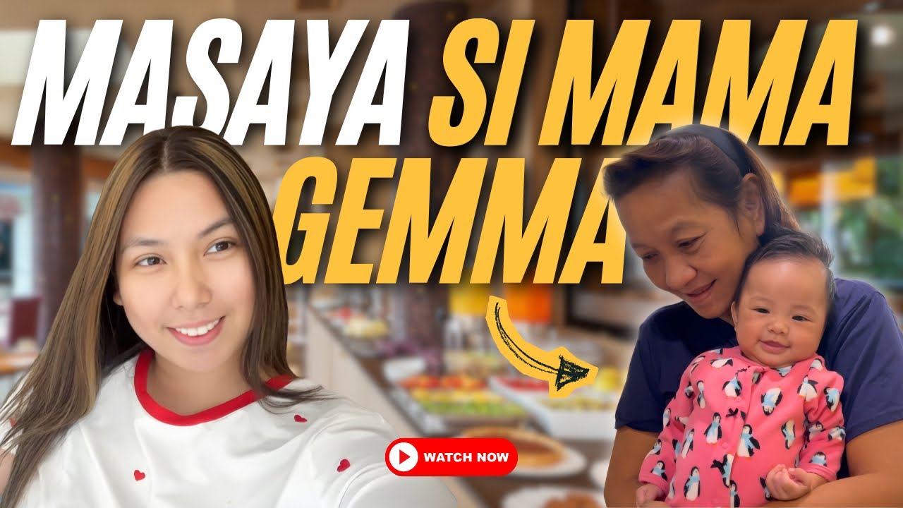 NARANASAN AT NARAMDAMAN  KO SAYO ANG PAGMAMAHAL NG MAYROON NANAY, SALAMAT MAMA GEMMA!