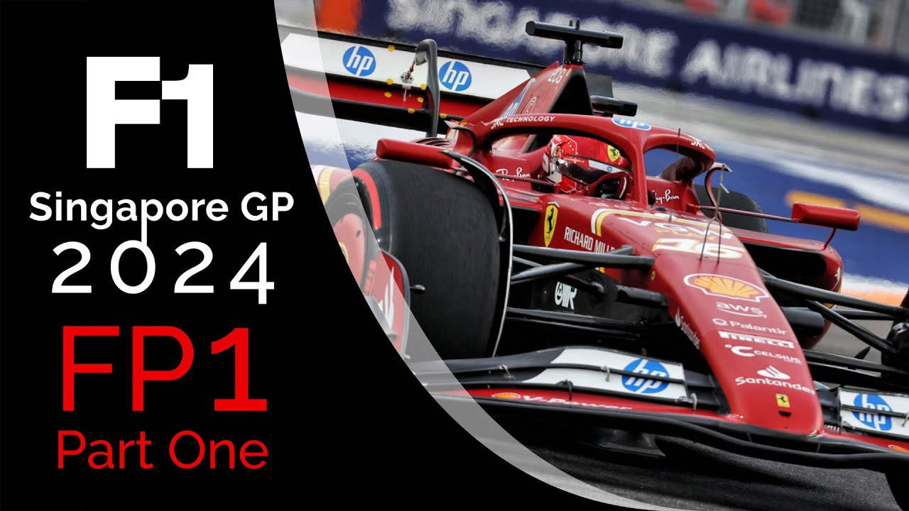 F1 SG2024 - FP1 [1] (HD Audio) Esplanade Drive T14 @ 290 km/h